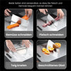 AntiBakterium - Antibacterial stainless steel cutting board with handle (Last day discount)