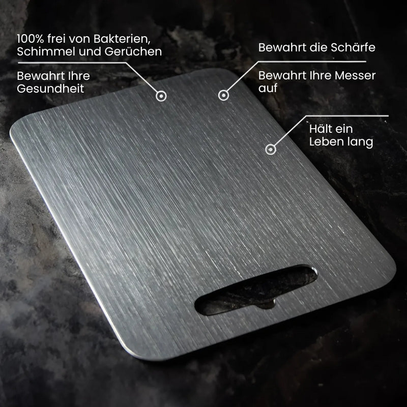 Cutting board made of stainless steel