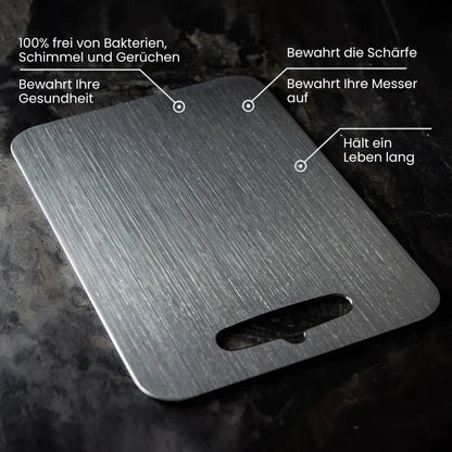 Cutting board made of stainless steel