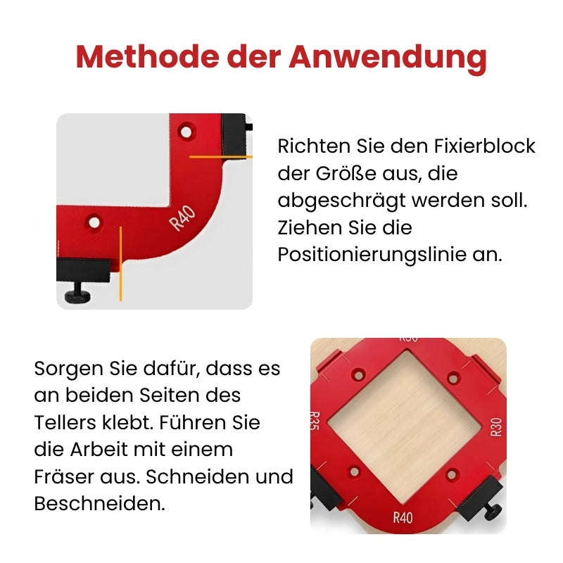 PräzisionPro | Wood Corner Trimming Set