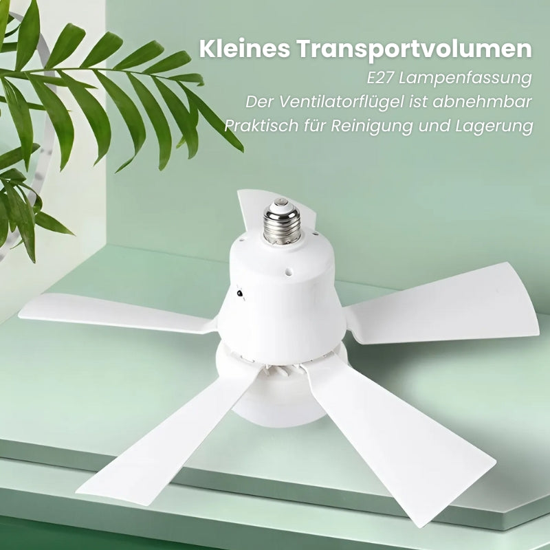 MultiLed ceiling fan light with remote control (Last day discount)