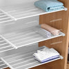 Storage shelf - Expandable storage shelf Space-saving clamping shelf