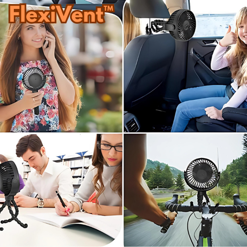 FlexiVent™ - Flexible portable fan 