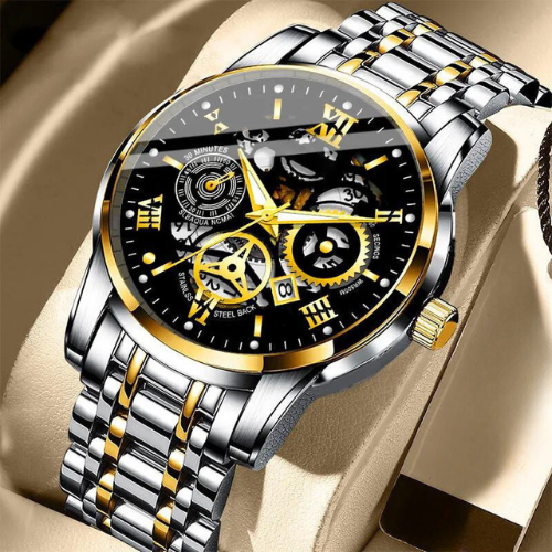 JaegerLux - Luxurious stainless steel watch