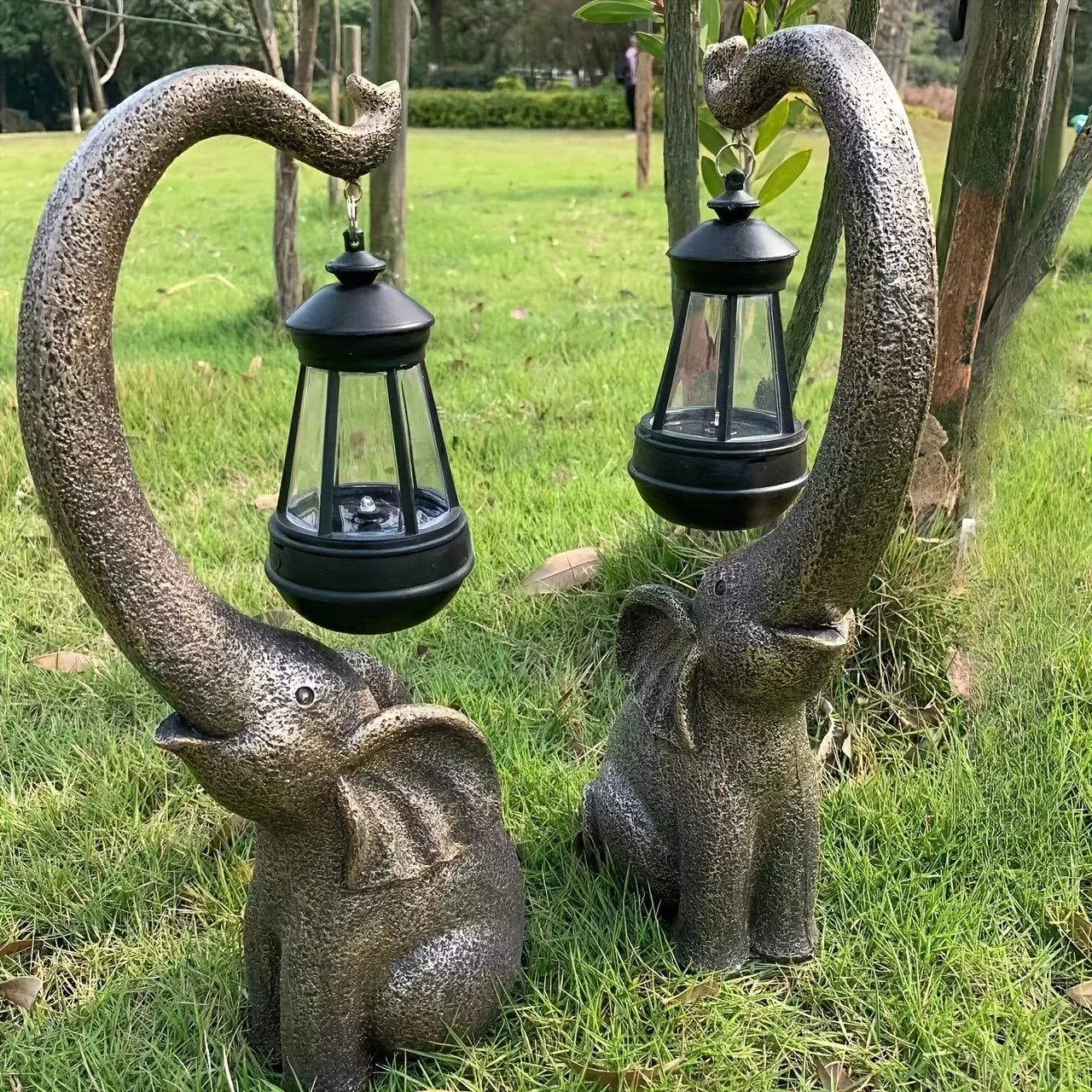 Elephant Lamp - Enchanted Elephant Solar