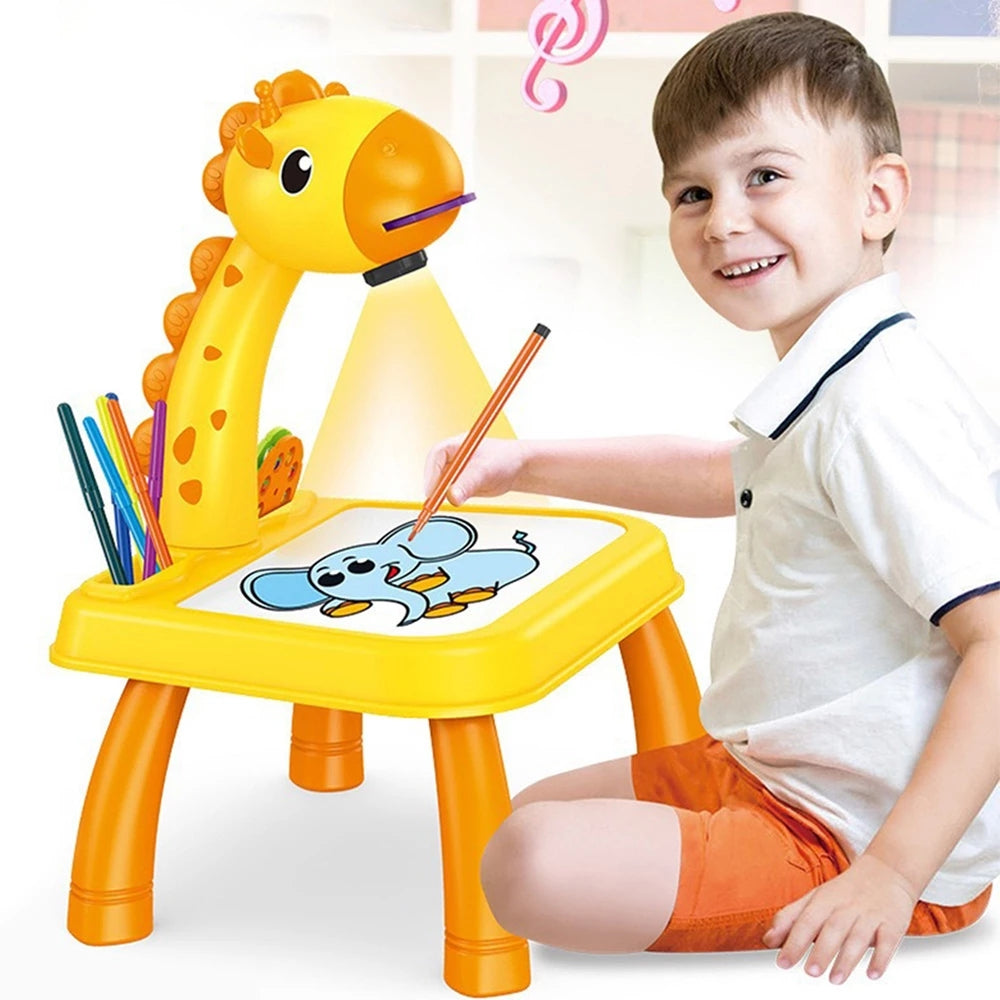 Children's sign projector table