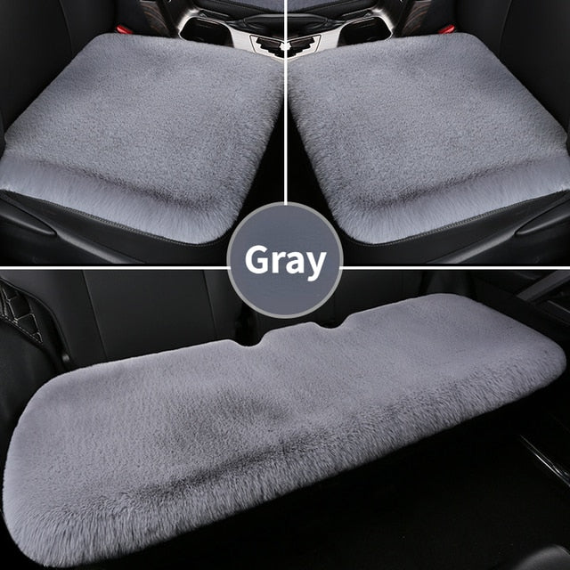 Furr™ Plush Car Seat Cushion