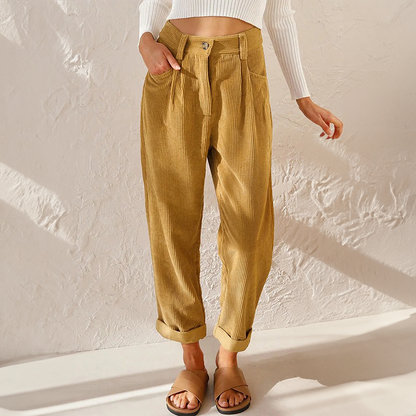 Elise | Casual cord pants