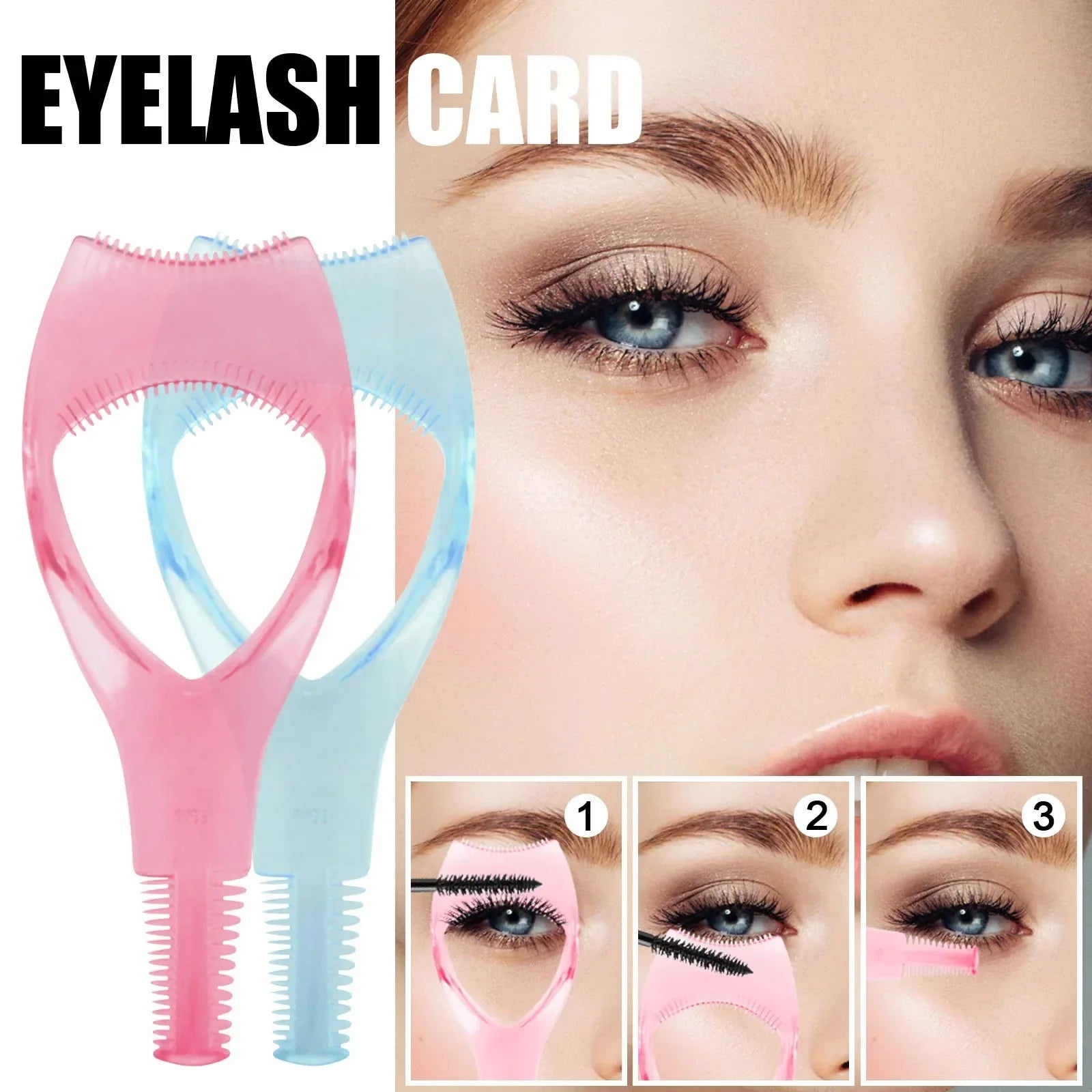 MascaraShield™ - 3in1 Eyelash Tools Mascara Shield Applicator [Last Day Discount]