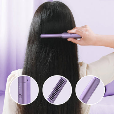 2-in-1 electrical hair styling comb