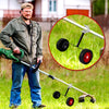 MähPro - Universally adjustable support wheel for precise, stable lawn cuts