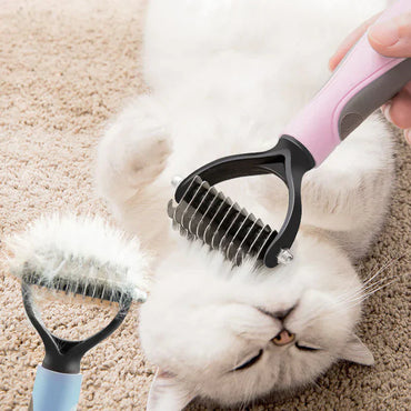 Filting brush for pets