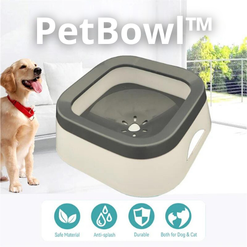 PetBowl - Splash-proof drinking bowl for pets! [Last day discount]