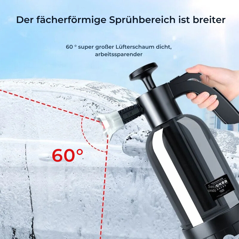 50 RABATT |  2L Handpumpe Schaumsprüher - Effiziente Autowaschanlage Sprühflasche für Schnee-Schaum-Reinigung