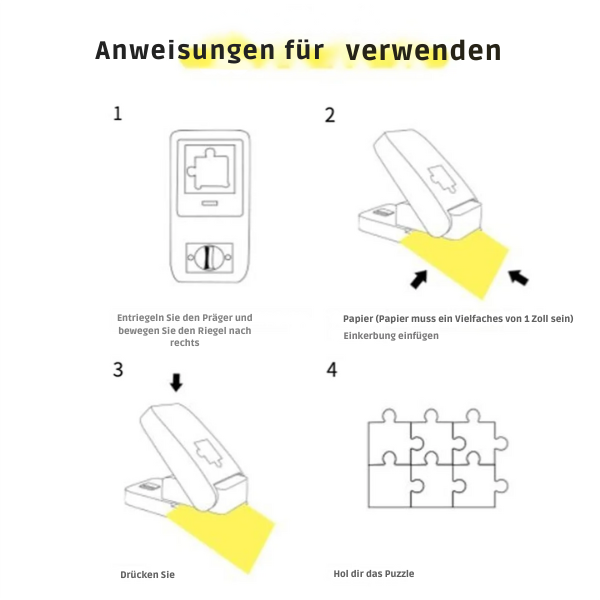 Puzzle Punching Machine™ - Personalized Puzzle Tool