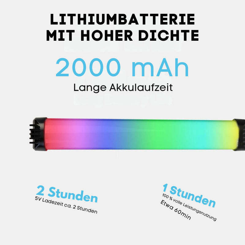 V2700K™ - Mini-Handheld-LED-RGB-Lichtstab | MIT 50% RABATT