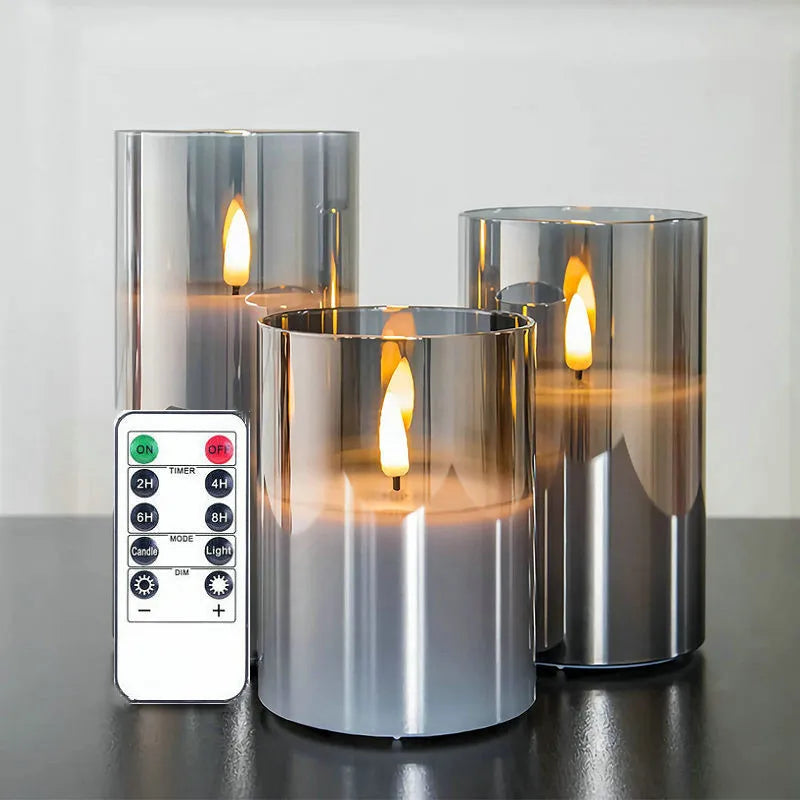 FlickeringCandle™ - Flameless Set Light Led Candle with Remote Control [Last Day Discount]