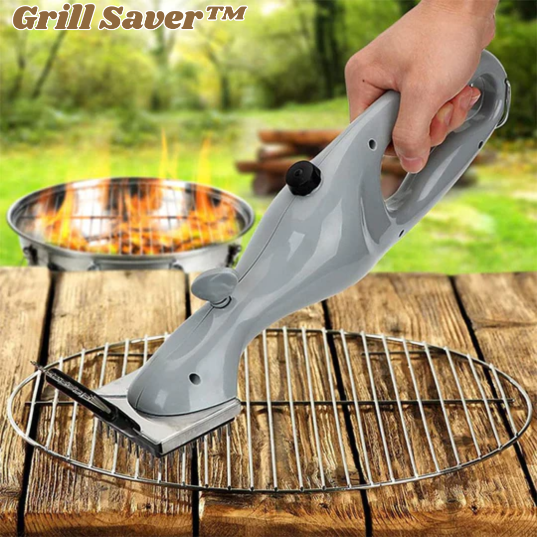 Grill Saver Grill Steam Cleaning Brush [Last Day Discount]