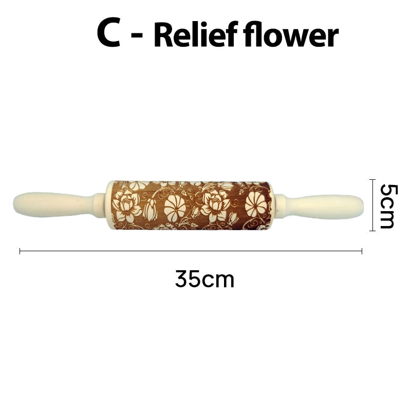 Christmas™ - Decorated Rolling Pin [Last Day Discount]