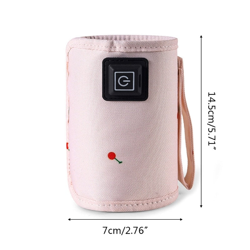 Electric baby bottle warmer bag