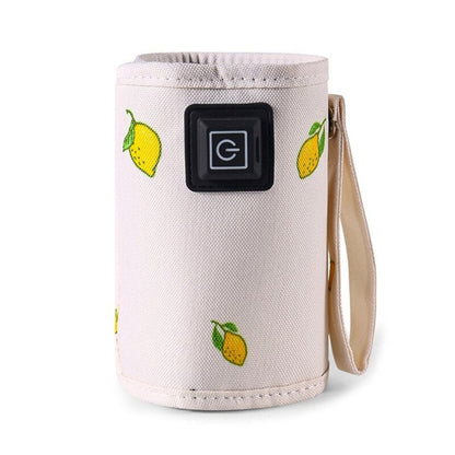 Electric baby bottle warmer bag