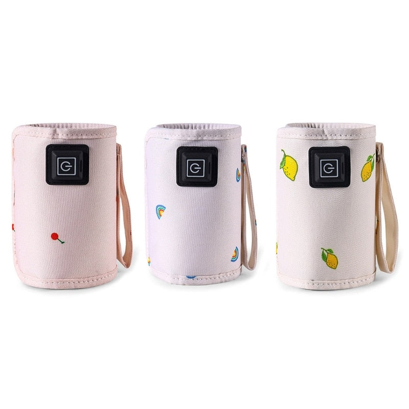 Electric baby bottle warmer bag