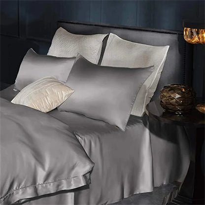 Satin pillow cover