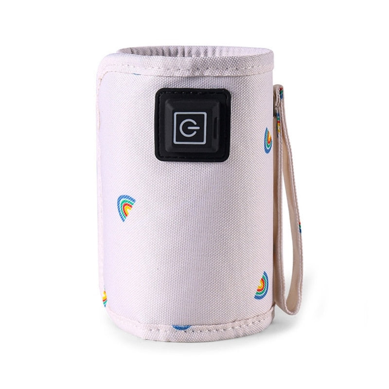 Electric baby bottle warmer bag