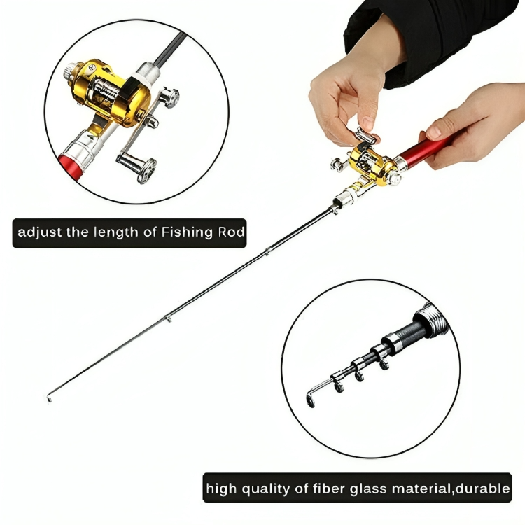 PenRod - Portable Mini Fishing Rod