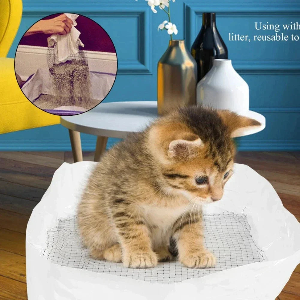 FilterNet™ - The solution for changing litter boxes! [Last day discount]