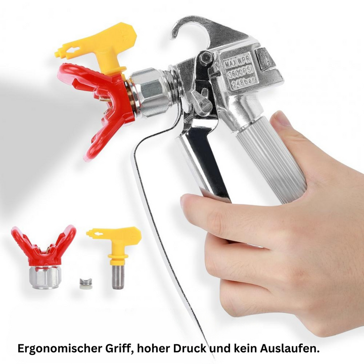 RapidSpray - Airless High Pressure Paint Spray Gun [Last Day Discount]