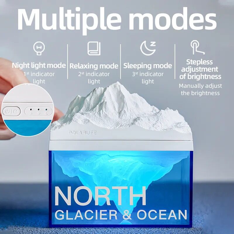 PolarLight™ - Northern Glacier &amp; Ocean Lamp [Last Day Discount]