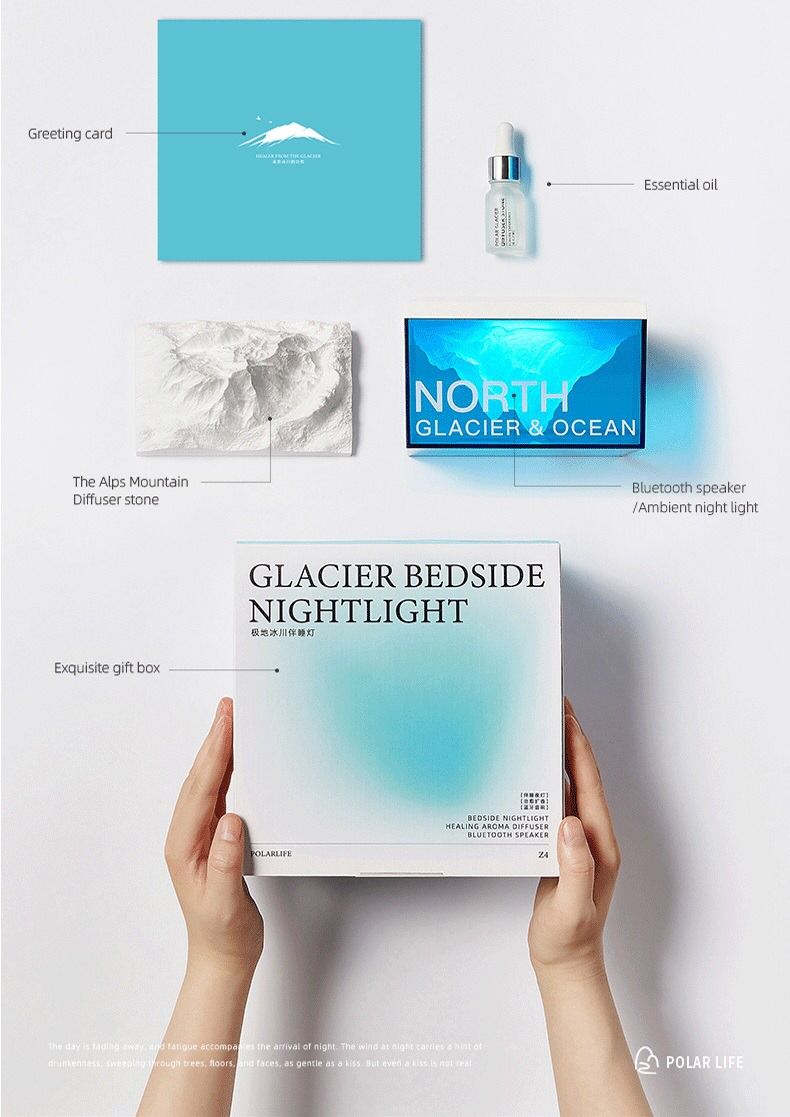 PolarLight™ - Northern Glacier &amp; Ocean Lamp [Last Day Discount]