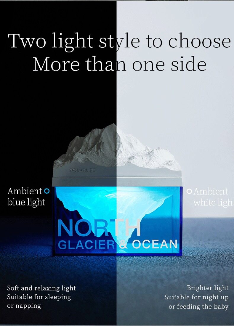 PolarLight™ - Northern Glacier &amp; Ocean Lamp [Last Day Discount]