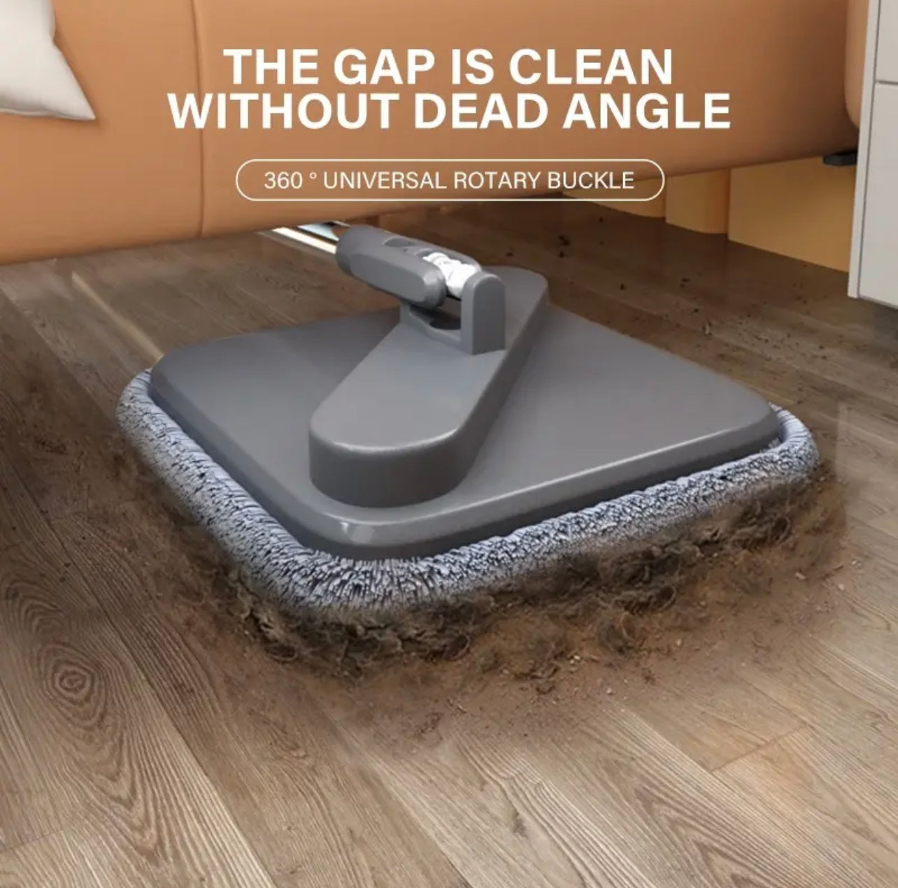 Sparkle™ - Spin Square Mop and Microfiber Pads for Shiny Floors [Last Day Discount] 