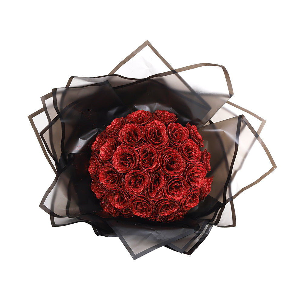 Dazzling Floral | Glittering rose bouquet