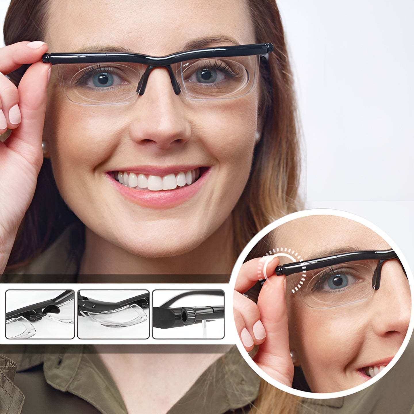 ViewEase™ - The revolutionary glasses with adjustable lenses [Last day discount]