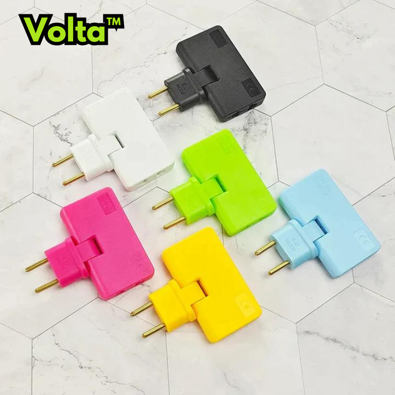 Volta™ - Flat Socket Adapter (1+1 FREE)