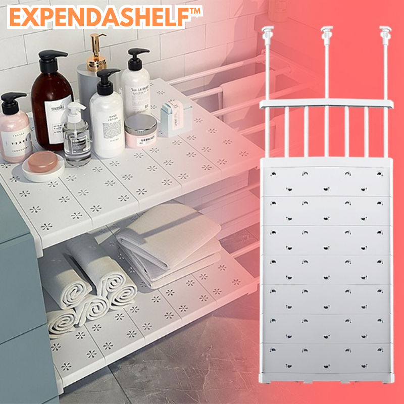 ExpendaShelf - adjustable storage shelf