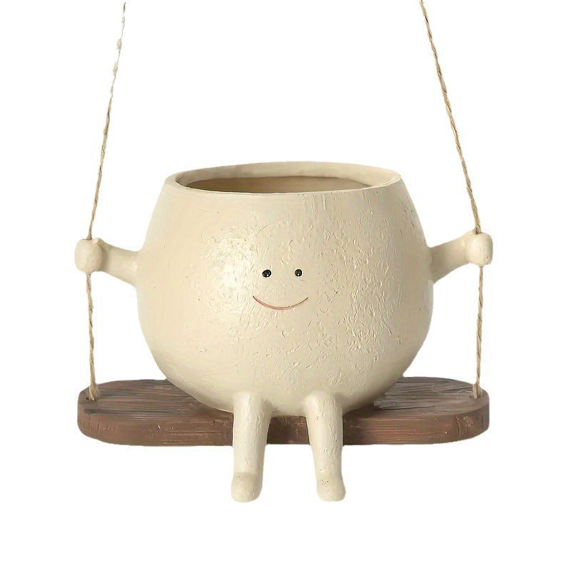 Smiley face planter