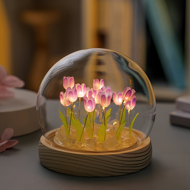 Tulip Night Light™ - Handmade Tulip Night Light Kit Perfect for Valentine's Gift with Gift Box 