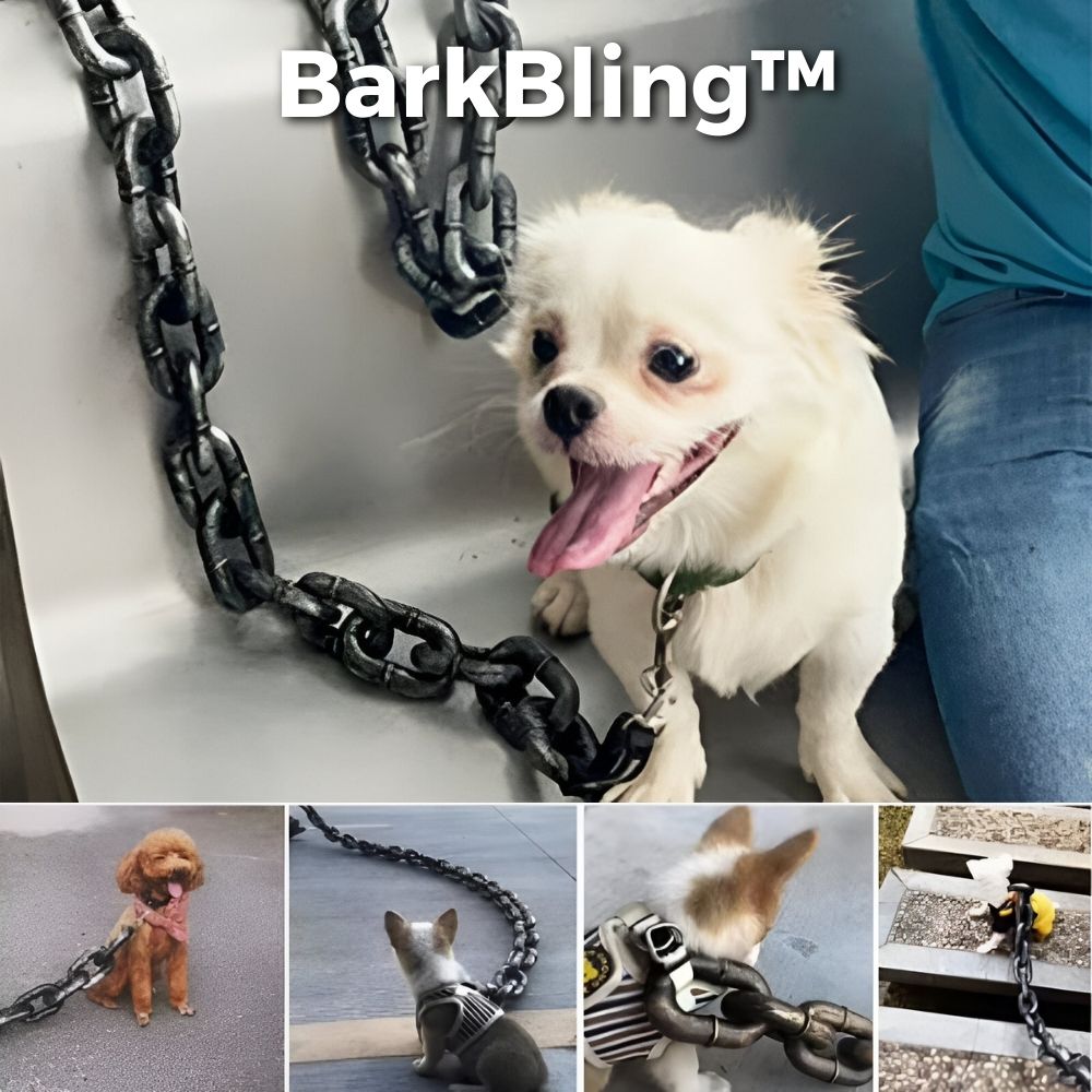 BarkBling - Funny Large Dog Collar