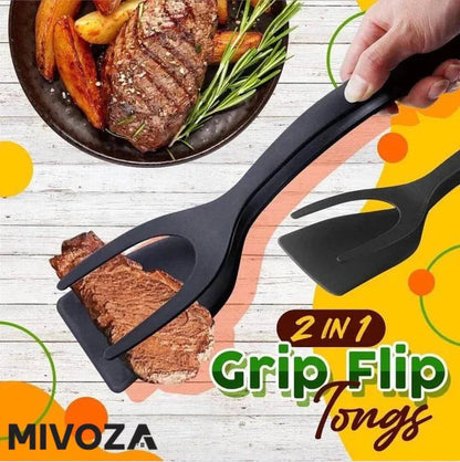 Multi -purpose spatula with ergonomic handle