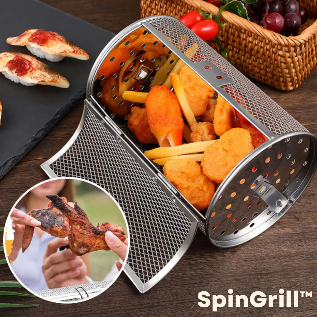 SpinGrill - Automatic Rotating Grill