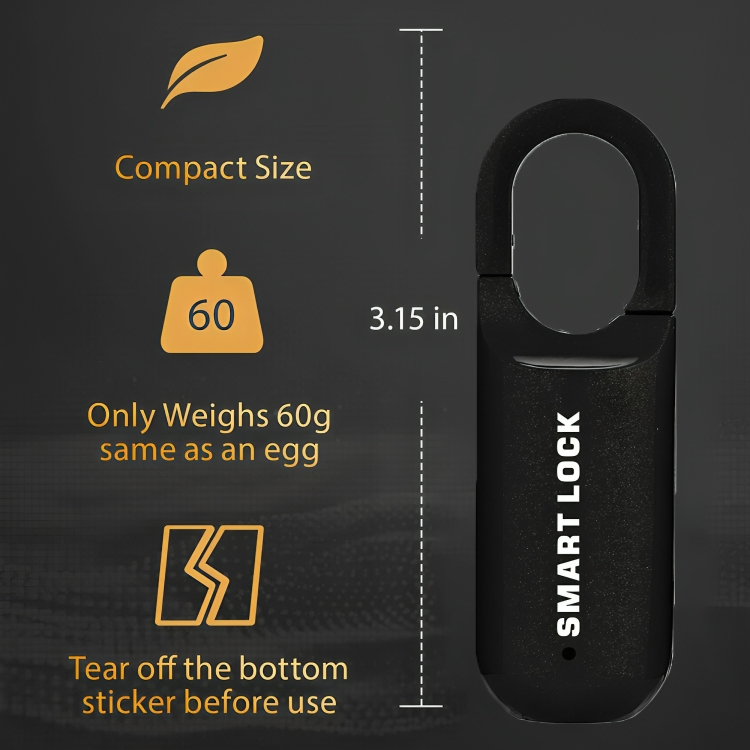 SmartLock | Biometric Mini Padlock 