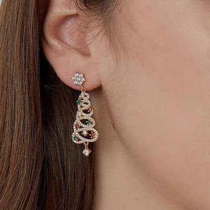 Zircon Starlight Baumel earrings