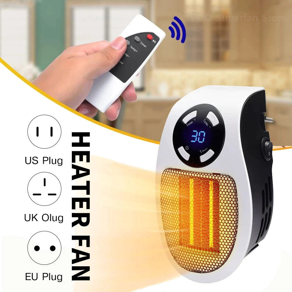 Miniheater™ - Portable Plug n Go - 500W Wall Heater [Last Day Discount]