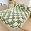 BettPro - Checkered mattress cover