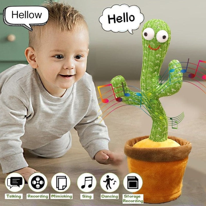 CactusPal™ - Singing, Dancing, Talking Cactus Toy [Last Day Discount] 