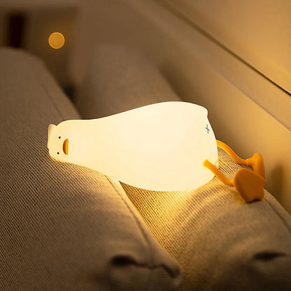 Night lamp in duck shape